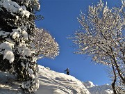 48 E Raffaele in vetta al Suchello per la sua prima volta...ammantato di neve!